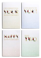 Celebrating Your Anniversary Cards  with Scripture, Box of 12, (KJV)