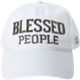 Blessed People Cap, White