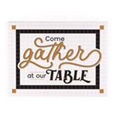 Come Gather At Our Table Canvas Art