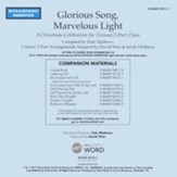 Glorious Song, Marvelous Light: A Christmas Celebration for Unison/2-Part Choir Accompaniment CD (Split)