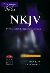 NKJV Pitt Minion Reference, Calf Split, black