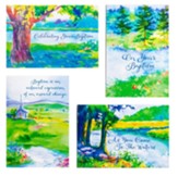 Step of Faith Baptism Cards  with Scripture (KJV), Box of 12