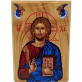 Jesus King of the Universe Olivewood Plaque