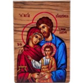 Holy Family Olivewood Plaque