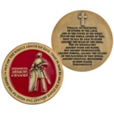 The Whole Armor Of God, Gold Plated Challenge Coin, Ephesians 6:10-18