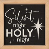 Silent Night Holy Night Framed Art