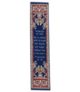 Woman Of God Woven Fabric Bookmark