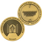 Smyrna Seven Churches of Revelations Challenge Coin