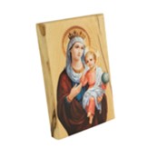 Virgin Mary Queen of Heaven, Olive Wood Figurine
