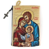 Holy Family & Glory To God In The Highest Rosary Pouch