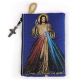 Devine Mercy Of Jesus Rosary Pouch