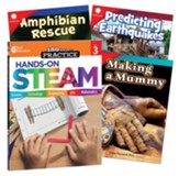 Learn-at-Home: Hands-On STEAM Bundle, Grade 3 (4-Book Set)