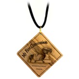 First Communion Necklace Olive Wood From The Holy Land