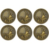 Volleyball Coin Pack of 6