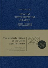 Novum Testamentum Graece,  Nestle-Aland 28th Edition with NRSV/REB Greek-English New Testament