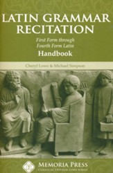 Latin Grammar Recitation Handbook  (Requires sold separately set of flashcards)