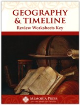Georaphy & Timelines Review Worksheets Key