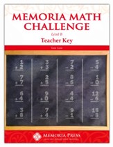 Memoria Math Challenge Level B Teacher Key