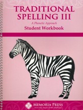 Traditional Spelling 3 Student Workbook