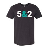 5 & 2, Feeding the 5000, Shirt, Black, 3X-Large