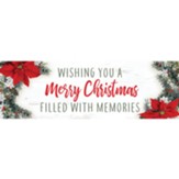 Wishing You A Merry Christmas Tabletop Message Bar