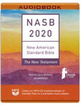 The NASB 2020 Complete New Testatment Audio Bible - on MP3-CD