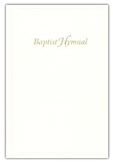 Baptist Hymnal--hardcover, light ivory