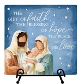 Gift of Faith Easel Plaque