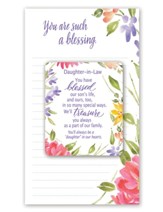Daughter in Law Notepad with Magnet