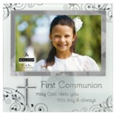 Communion Photo Frame, Frosted Glass