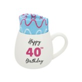Happy 40th Birthday Mug And Sock Set