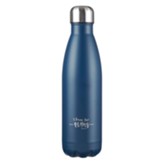 I Know the Plans, Hot & Cold Insulated Bottle, Blue