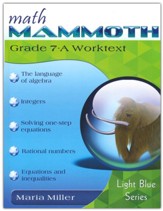 Math Mammoth Grade 7-A Worktext