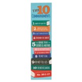 The 10 Commandments Bookmark