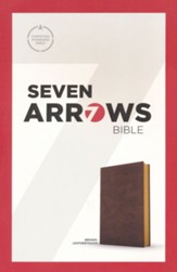 CSB Seven Arrows Bible: The How-to-Study Bible for Students--soft leather-look, brown - Imperfectly Imprinted Bibles