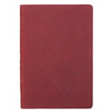 KJV Large-Print Thinline Gift Bible--genuine leather, burgundy