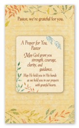 Pastor, We're Grateful for You Notepad with Magnet