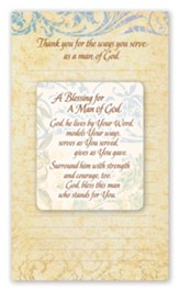 A Blessing for a Man of God Notepad with Magnet