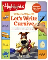 Wipe Clean Workbook: Cursive Handwriting: Ages 5-7; wipe-clean with pen  (Wipe Clean Learning Books)