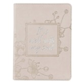 It is Well With My Soul Journal, Luxleather Cream