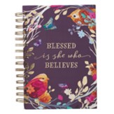 Blessed is She Who Believes, Spiral-bound Journal