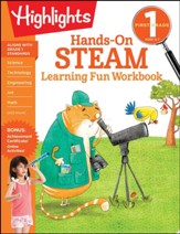 First Grade Hands-On STEAM Learning  Fun Workbook