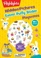 Easter Hidden Pictures Puffy Sticker Playscenes