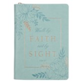 Walk By Faith Zipper Journal