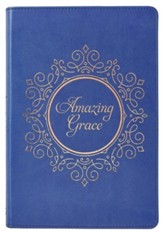Amazing Grace Classic Journal, Navy Blue