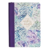 Everything Beautiful in Its Time Classic Journal, Floral with Zipper Closure