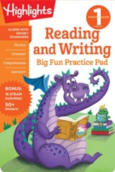 First Grade Reading and Writing Big  Fun Practice Pad