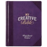 KJV My Creative Bible--imitation leather, purple