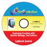 Apologia Exploring Creation With Marine Biology 2nd Edition Lapbook Journal CD