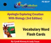 Apologia Exploring Creation With Biology 3rd Edition Vocabulary Flash Cards